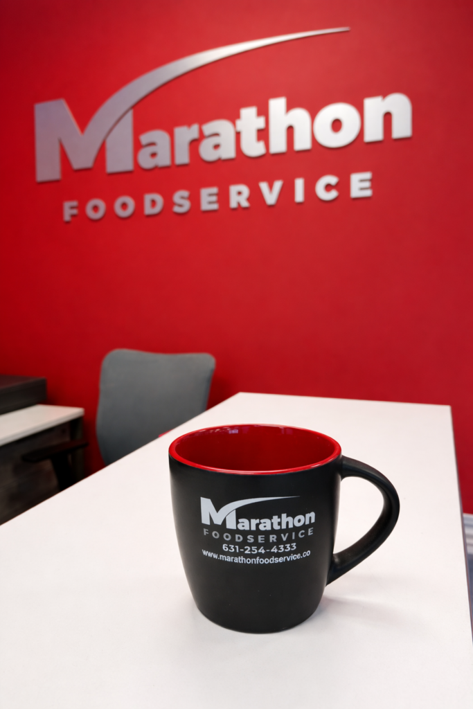 marathon office mug